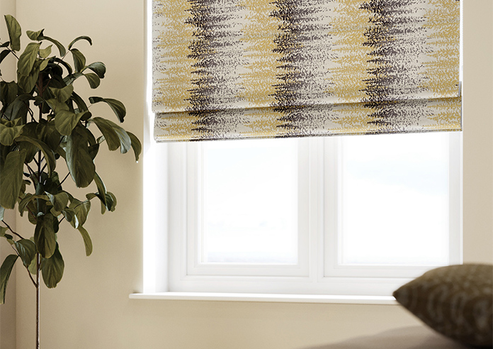 Highbury, Ochre - Roman Blind - Image 5